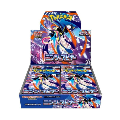 Pokemon MEGA Ninja Spinner New Sealed Japanese Booster Box (Shrink)