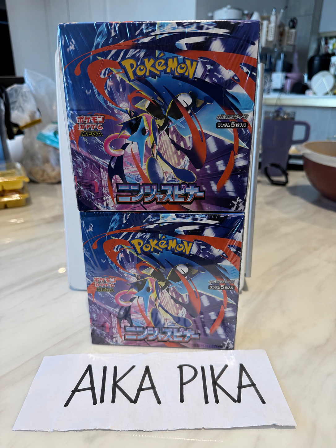 Pokemon MEGA Ninja Spinner New Sealed Japanese Booster Box (Shrink)